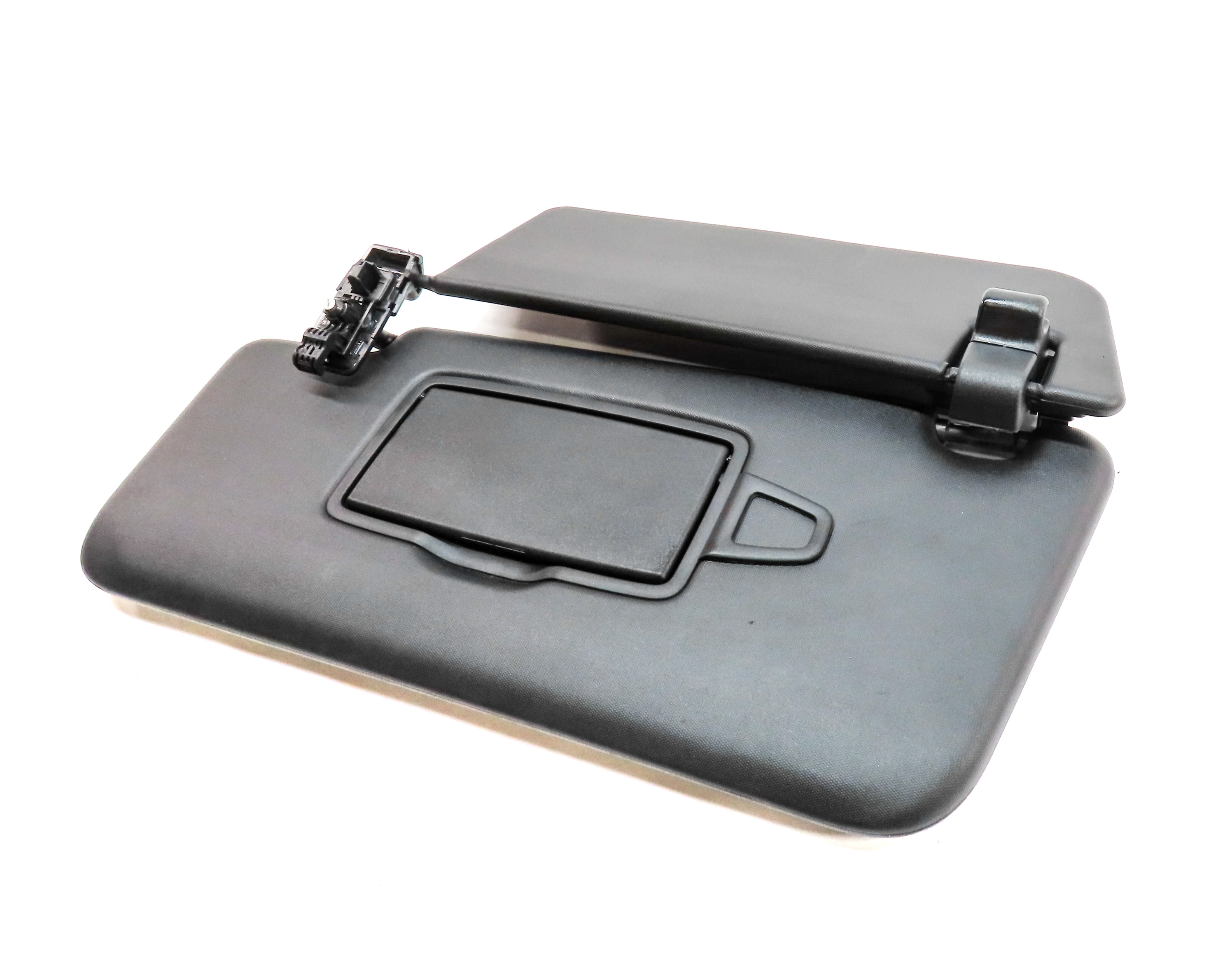 13-19 MERCEDES GL GLS W166 X166 FRONT LEFT DRIVER SUNVISOR SUN VISOR (BLACK) — exact item pictured